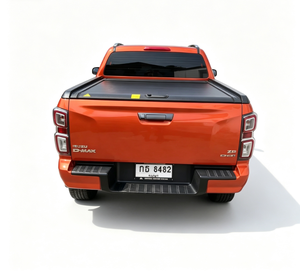 Couverture de benne rétractable manuelle en alliage d'aluminium, pliable, sportive, étanche, avec verrouillage, compatible avec Isuzu D-Max <span class=keywords><strong>Double</strong></span> <span class=keywords><strong>Cab</strong></span> <span class=keywords><strong>4x4</strong></span> Pickup - Product Image 5