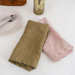 Stock Offre Spéciale <span class=keywords><strong>de</strong></span> <span class=keywords><strong>serviette</strong></span> <span class=keywords><strong>de</strong></span> <span class=keywords><strong>table</strong></span> en lin pur 100 <span class=keywords><strong>de</strong></span> 2cm <span class=keywords><strong>de</strong></span> style simple <span class=keywords><strong>de</strong></span> haute qualité pour hôtel et restaurant - Product Image 4