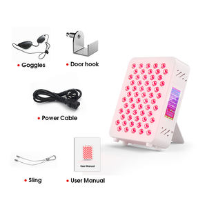 Système de luminothérapie LED commercial, panneau haute densité de puissance 3W, certifié sans EMF, appareil portable pour les soins de la peau, bien-être quotidien - Product Image 1