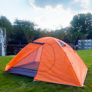 Carpa de Camping Oxford para las Cuatro Estaciones <span class=keywords><strong>Desert</strong></span>&<span class=keywords><strong>Fox</strong></span>, Ligera, para 1-3 Personas, Doble Capa, Impermeable, Portátil, con Varillas de Aluminio - Product Image 2