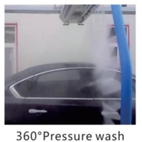 Nouvelle Station de Lavage Mobile Automatique sans Contact pour Voitures