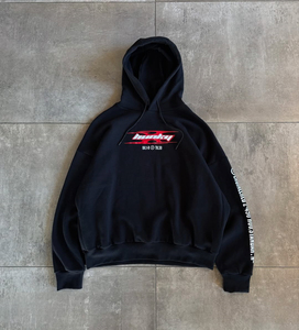 Alta calidad 2025 nuevo OEM ODM logotipo personalizado 100% algodón Transferencia de Calor impresión Streetwear pulóver Y2k liso de talla grande Sudadera con capucha para hombre - Product Image 1