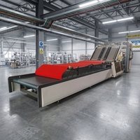 Machine de laminage de carton ondulé à grande vitesse entièrement automatique