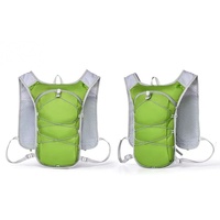 Mochila Táctica Ultraligera para Ciclismo, con Bolsa de Agua de 2L, Impermeable, de Oxford, para Hidratación, Senderismo, Running, Deportes al Aire Libre, Hecha en China