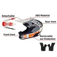 Casco Protector de Cabeza de Material ABS Más Popular para Moto de Cross, Casco de Seguridad Todoterreno, Cascos de Bicicleta y Motocross para Verano de Fábrica