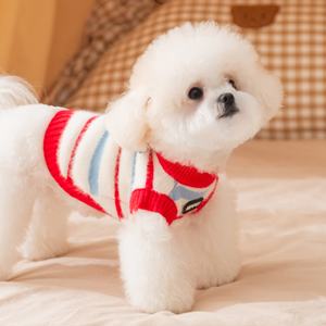 Suéter de Lujo <span class=keywords><strong>para</strong></span> <span class=keywords><strong>Perros</strong></span> Pequeños de Año Nuevo, Lindo Suéter Festivo de Invierno con Estampado de Animales de Dibujos Animados, Ropa Cómoda <span class=keywords><strong>para</strong></span> Mascotas - Product Image 6