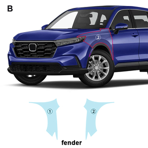 Película Protectora de Pintura Transparente Autocurable Antiarañazos para Automóviles, Precortada de TPU PPF para Cada Parte de HONDA <span class=keywords><strong>CRV</strong></span> 2023 2024 - Product Image 2
