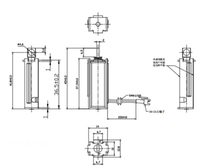 DC5V Open Frame Type Push Pull Strong Thrust Electromagnet Soft Magnetic Material Power-on Retract Solenoid for Mechanical Locks