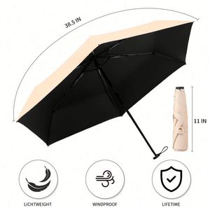 Contemporary Limited - Time Offer <b>Folding</b> Umbrella Fully-Automatic UV Protection Umbrella with Logo Printing - Product Image 3