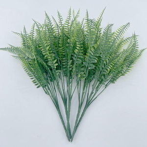 Simulación de 7 hierbas persas, simulación de plantas acuáticas, helechos, decoración para mesa de comedor, decoración exterior, plantas verdes - Product Image 4