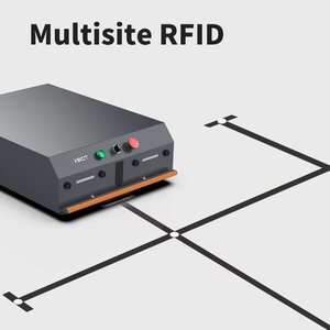 XBOT 100kg capacité de charge Robot <span class=keywords><strong>Agv</strong></span> bifurcation multi-sites chariot de manutention de navigation intelligent Robot de marchandises en mouvement bidirectionnel - Product Image 5