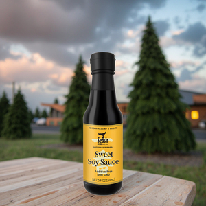 Halal Kosher certificato confezionato in bottiglie vendita calda etichetta pulita Sushi naturale 150ml salsa di soia dolce - Product Image 2