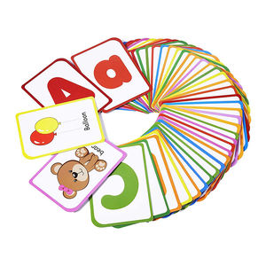 Carte da gioco per bambini carte da gioco con imballaggio personalizzato flashcard scatole di carte con stampa personalizzata - Product Image 5