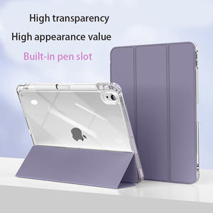 Vente chaude <span class=keywords><strong>coque</strong></span> souple trois fois tablette ordinateur étui de protection absorbant les chocs pour <span class=keywords><strong>Ipad</strong></span> <span class=keywords><strong>Air</strong></span> 10.9 10th Gen 10.9 11 pouces - Product Image 6