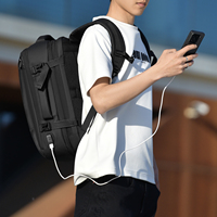 Sac à dos de voyage extérieur étanche et extensible grande capacité avec port de chargement USB pour ordinateur portable – Vente en gros