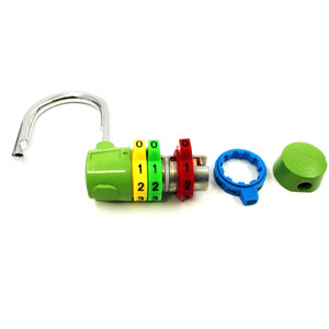 Gym Combination Lock 59x60.5x27mm 4 Digit Mechanical Padlock For <b>Locker</b> Safety - Product Image 3