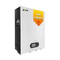 Garantie EU de 5 ans, batterie solaire LiFePO4 5 kWh 10 kWh 51,2 V 100 Ah 200 Ah, système de stockage d'énergie domestique 48 V, protection IP54