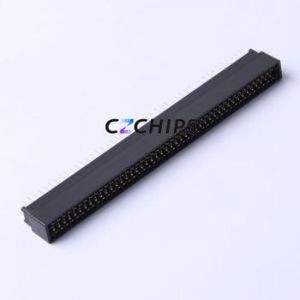 ED90BGFBK Gold Finger Connector Through hole Component (THT),P=2.54mm Connector EDGE SLOT 2.54mm 90P Through Hole - Product Image 1
