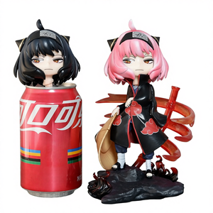Figura de PVC de Alta Calidad, Modelo Hecho a Mano, con Doble Cabeza de Zorro, de la Serie <span class=keywords><strong>Anime</strong></span> Demon Slayer, para Decoración - Product Image 1