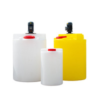 Réservoir de dosage chimique 100L à agitation et moteur en cuivre pur, directement de l'usine, pour le traitement des eaux usées industrielles et le mélange de liquides