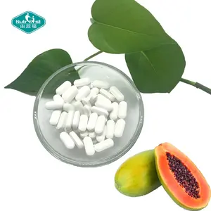 Helps Digestion Original Papaya Digestive Enzyme Chewable Tablets for Promotes Nutrient Absorption