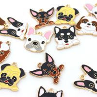 Colliers pour chiens personnalisables : Créez votre propre marque – Pendentif d'identification pour animaux de compagnie en alliage écologique avec code QR et fermeture à bouton, toutes saisons