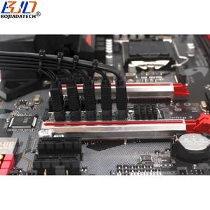 موصل 5 * SATA 7Pin إلى NGFF <span class=keywords><strong>M</strong></span>.2 NVME-<span class=keywords><strong>M</strong></span> بطاقة محول 6Gbps JMB585 - Product Image 5