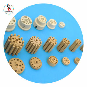 Tubi ceramici della Cordierite dei fori multipli industriali refrattari ad alta resistenza al calore del produttore - Product Image 6