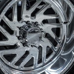 Rines de Plato Profundo, Ruedas Forjadas de 20-26 Pulgadas, 6x139.7, CB 78.1, Brillantes, Personalizadas para Camioneta GMC Sierra 1500/2500HD/3500HD, Camioneta de Servicio Pesado - Product Image 4
