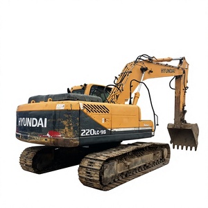Excavadora de cadenas Hyundai 220LC-9S usada, excavadora hidráulica de 22 toneladas con cucharón de 0.75 m3 para construcción - Product Image 1
