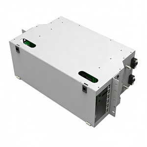 Panel de Conexiones de Fibra Óptica ODF de <span class=keywords><strong>24</strong></span> Puertos para Cable Plano y Cable en Paquete UT6U4S SPCC Beige - Product Image 2