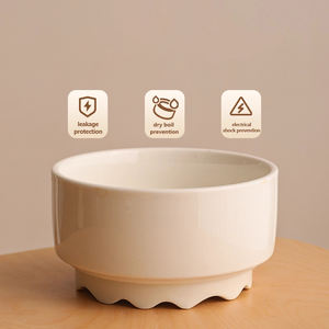 <span class=keywords><strong>Pet</strong></span> Ceramic Fountain 350/600/1000ML Heizung für Katzen/Hunde/Kleintiere-Tragbares ultra leises, leicht zu reinigendes Design - Product Image 2