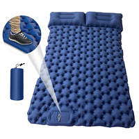 Camping sac à dos tapis de couchage oreiller matelas gonflable