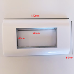 แผ่นหน้าแบบฝรั่งเศสทรงสี่เหลี่ยมยาวสำหรับสี่แก๊งหรือ2แก๊งแจ็คแบบฝรั่งเศส - Product Image 6