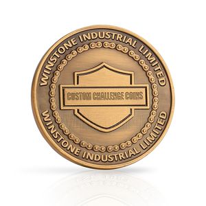 Personalizzato 3D <span class=keywords><strong>aquila</strong></span> Die Cast <span class=keywords><strong>oro</strong></span> antico sfida monete Commemorative per membro del Club - Product Image 3