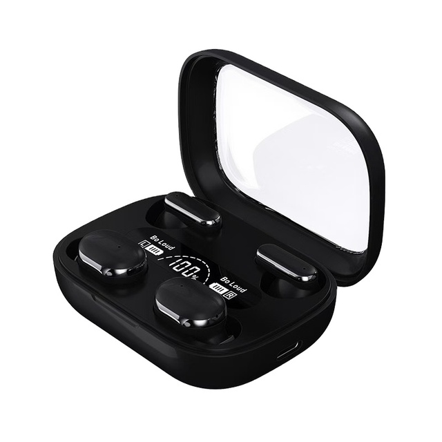 NEW Q8 Popular Tws Headphone Stereo Noise Cancelling Wireless Earbuds Earphone With Led Power Display Pairs of Headphones