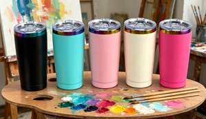 Bulk 20oz Double Wall Vacuum Insulated Travel Mug with Electroplated Finish and Custom Logo for <b>Coffee</b> Lovers - Product Image 5