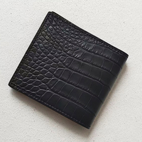 Dompet Lipat Kulit Buaya Asli Desain Terbaru, Dompet Kartu Kulit Eksotis