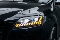 Ensemble de phares à LED pour Audi Q7 2006-2015, 12V 6000K, projecteur LED, feux de jour, clignotants, mise à niveau, neuf
