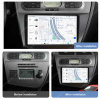 Radio para Auto DUDUAUTO con Pantalla 2K y Android 13 para Seat Leon MK2 2005-2012, Reproductor Multimedia de Video, Estéreo, Car-play, GPS, Navegación, DSP