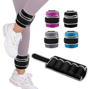 Poids de cheville et de poignet ajustables personnalisables avec logo – Bracelets lestés sur mesure - Product Image 1