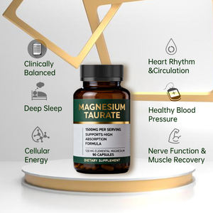 Diyet takviyesi magnezyum Taurate kapsülleri kardiyovasküler sağlığı destekler ve kalp fonksiyonunu korur - Product Image 2