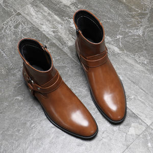 Botas de Moda para Hombre Antideslizantes, Zapatos Italianos Elegantes, Botines Deportivos, Botas Casuales para Hombre - Product Image 5