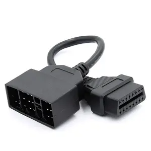كابل محول تشخيص OBD2 عالي الجودة، موصل نحاسي، 2-16 سن، PVC PBT، 22 سن، أداة توصيل للاستخدام في السيارات - Product Image 5