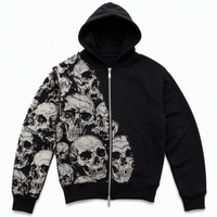 Sweat à capuche personnalisé avec motif photo, tapisserie, pull-over pour homme, vêtements d'hiver, veste à capuche en tapisserie jacquard pour homme