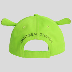 Gorra de Béisbol Divertida con Diseño de Dibujos Animados Personalizada, 100% Algodón, Estilo Deportivo Urbano para Niños, Gorra Verde con Orejas de Gato y Oso, Novedad 2024 - Product Image 3