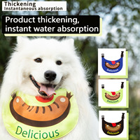 Nouveau design – Bandana réglable en forme de donut pour animaux de compagnie, imperméable, pour chats et chiens de taille moyenne à grande – Vente en gros