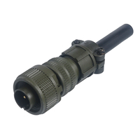 Couplage fileté Mil-C-5015 10 Shell 3106A-10-3P 10S-5P, prise MS3102, fiche droite et coudée MS3106A MS3102A