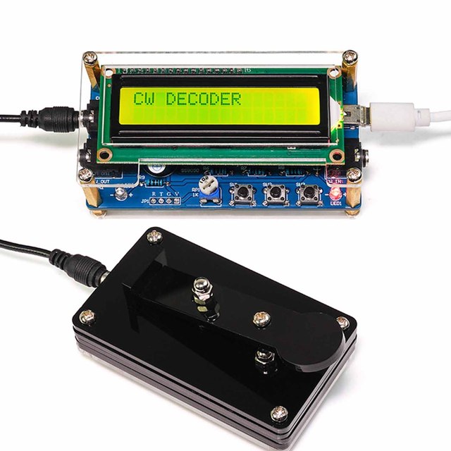 DC 5V CW Morse Code Decoder Component Circuit Board Soldering Practice DIY Electronic Kit