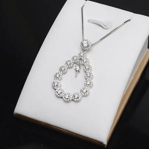 Soporte para Colgante de Plata S925 Retro Hecho a Mano, Estilo Palacio, Accesorios de Joyería de Perlas DIY, Perlas Sueltas para Mujer, Producto Semiacabado - Product Image 4